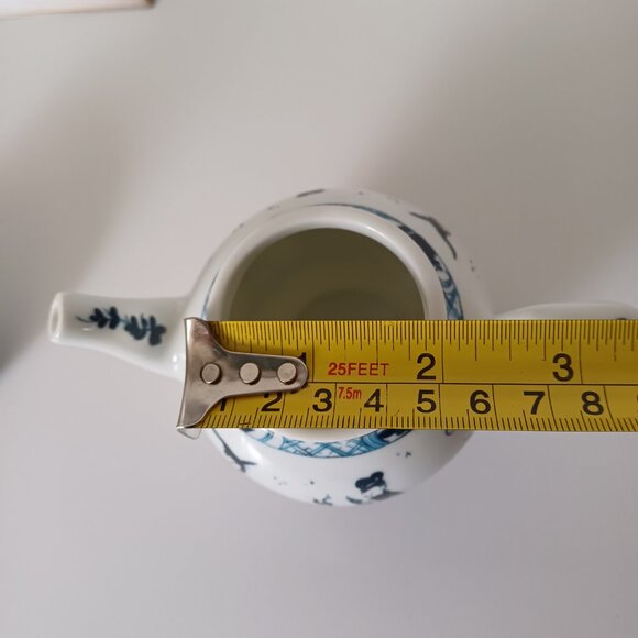 Gorgeous 1985 Franklin Mint WORCESTER Fine Porcelain Japanese Mini Teapot - Picture 10 of 13